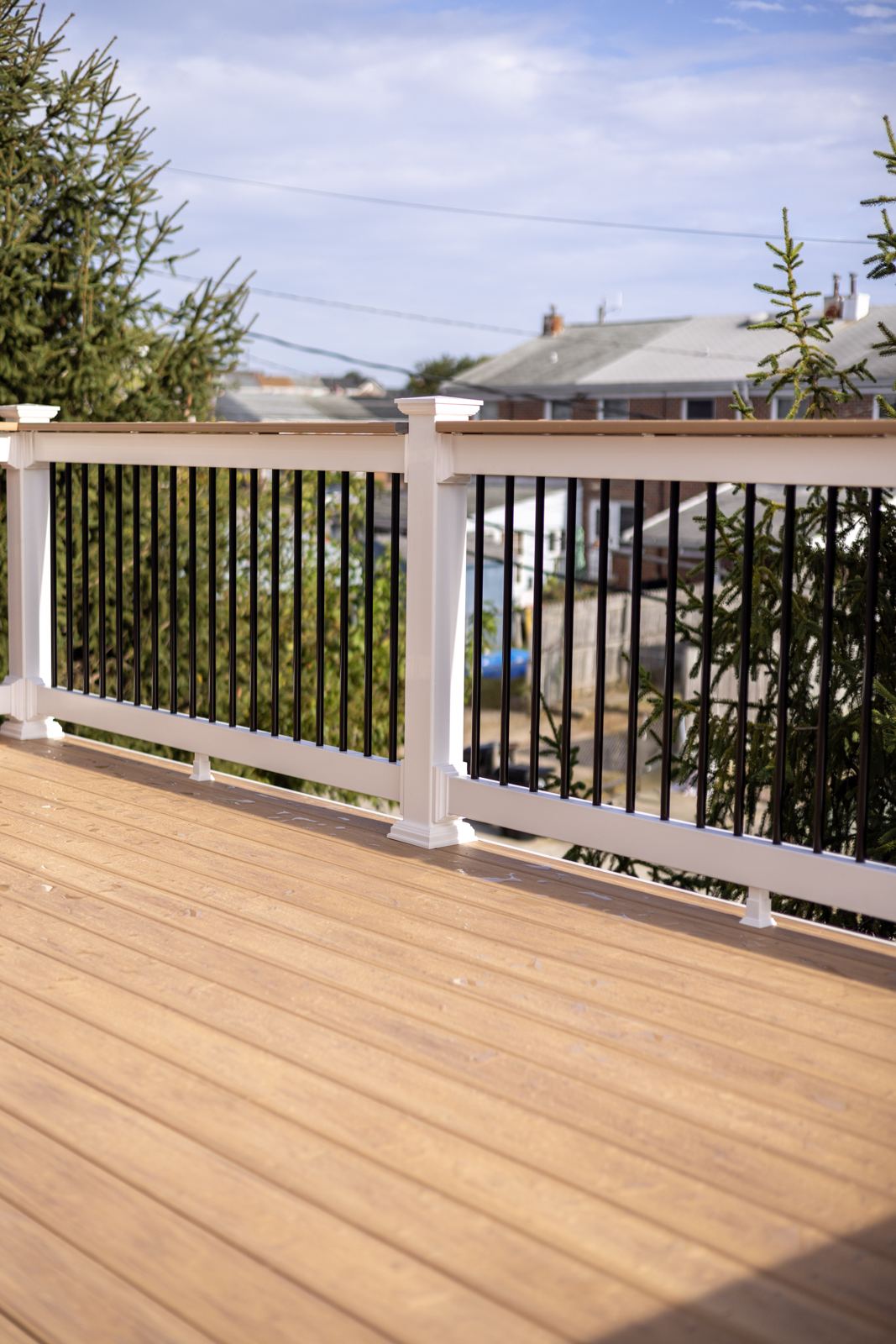 Custom deck built by PTG Landscape in Maryland