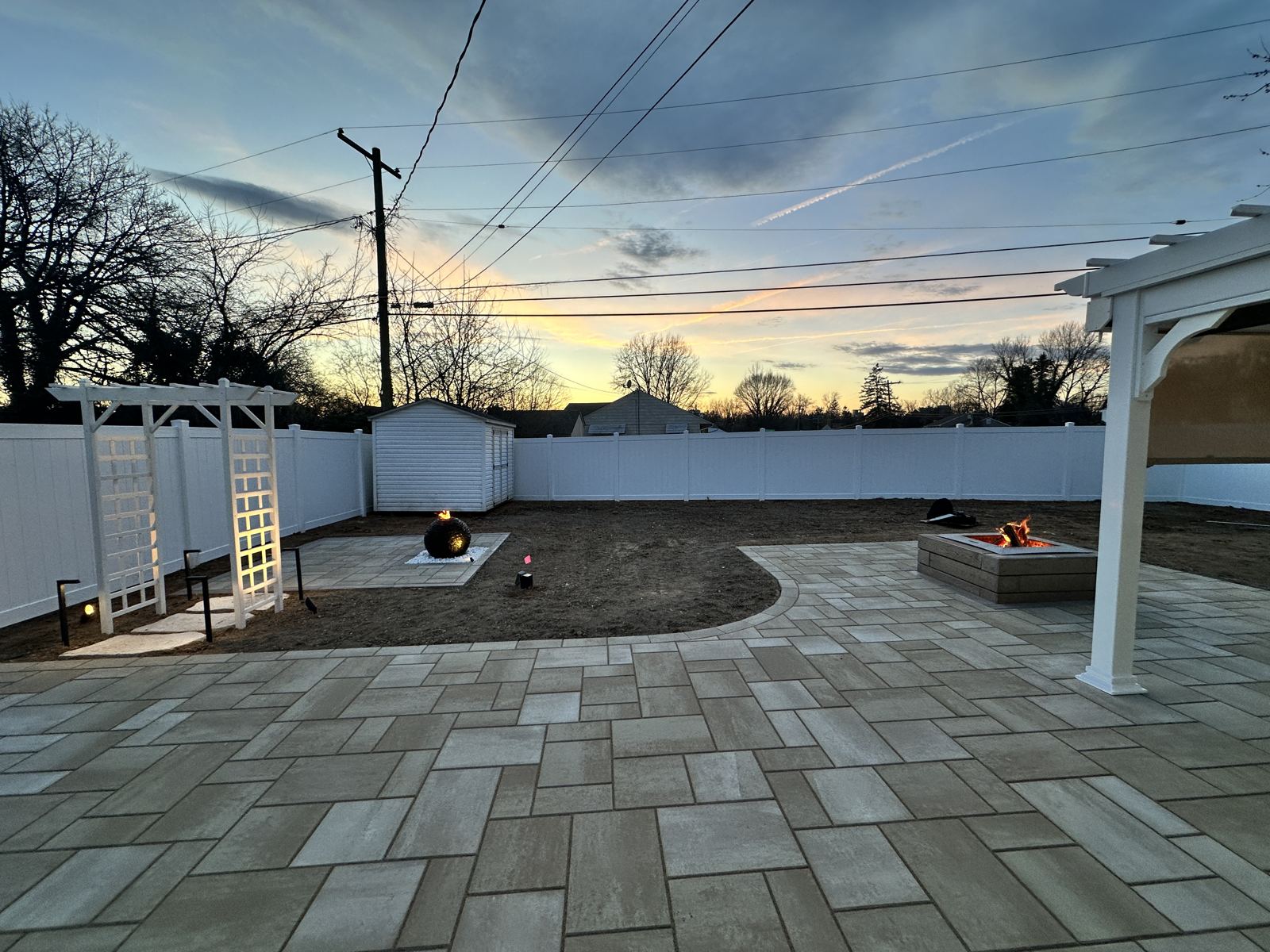 Hardscaping project by PTG Landscape in Maryland