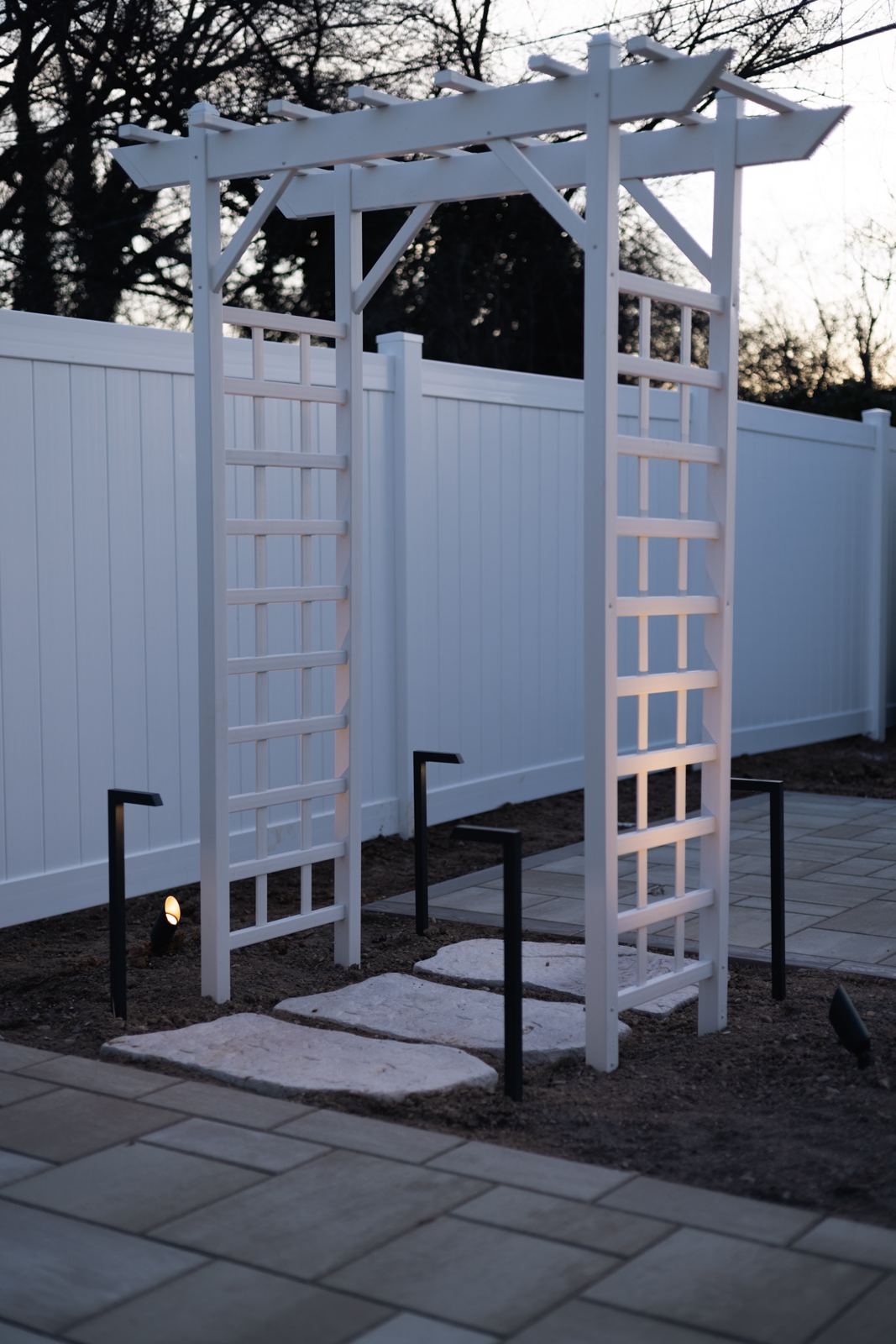 Landscape lighting design in Maryland