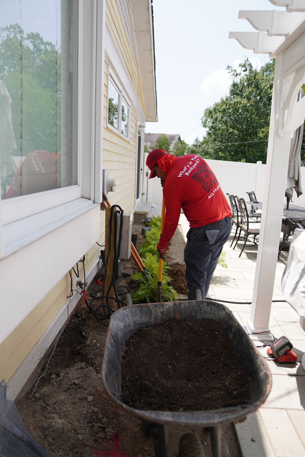 Landscaping project by PTG Landscape in Maryland