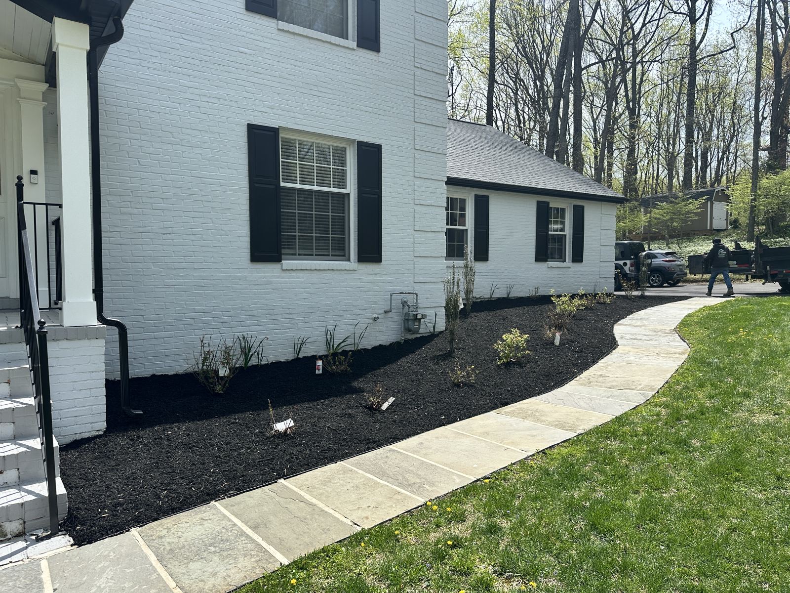 Landscaping project by PTG Landscape in Maryland