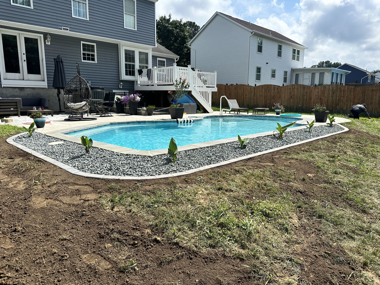 Landscaping project by PTG Landscape in Maryland