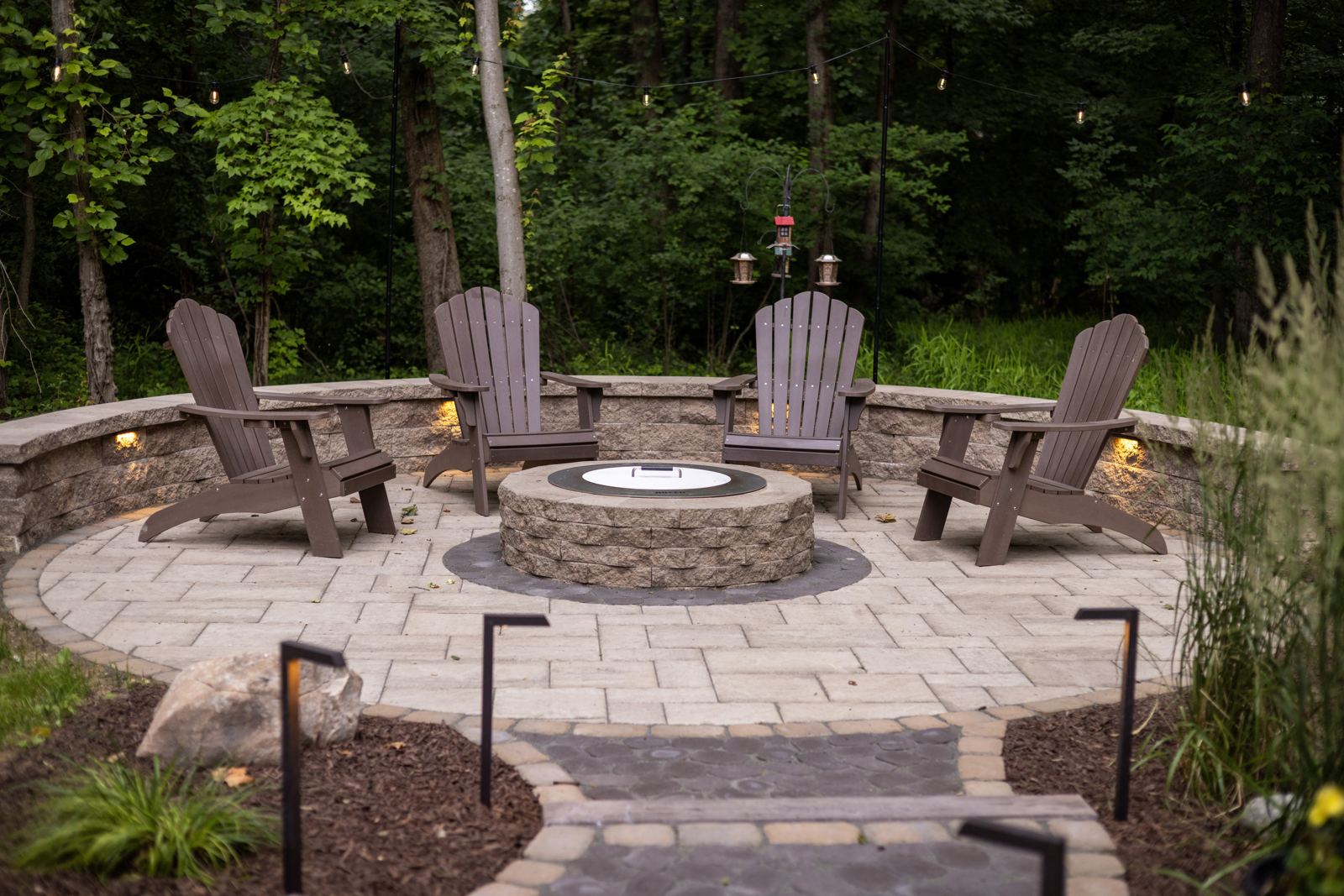 Paver patio and walkway installation in Maryland