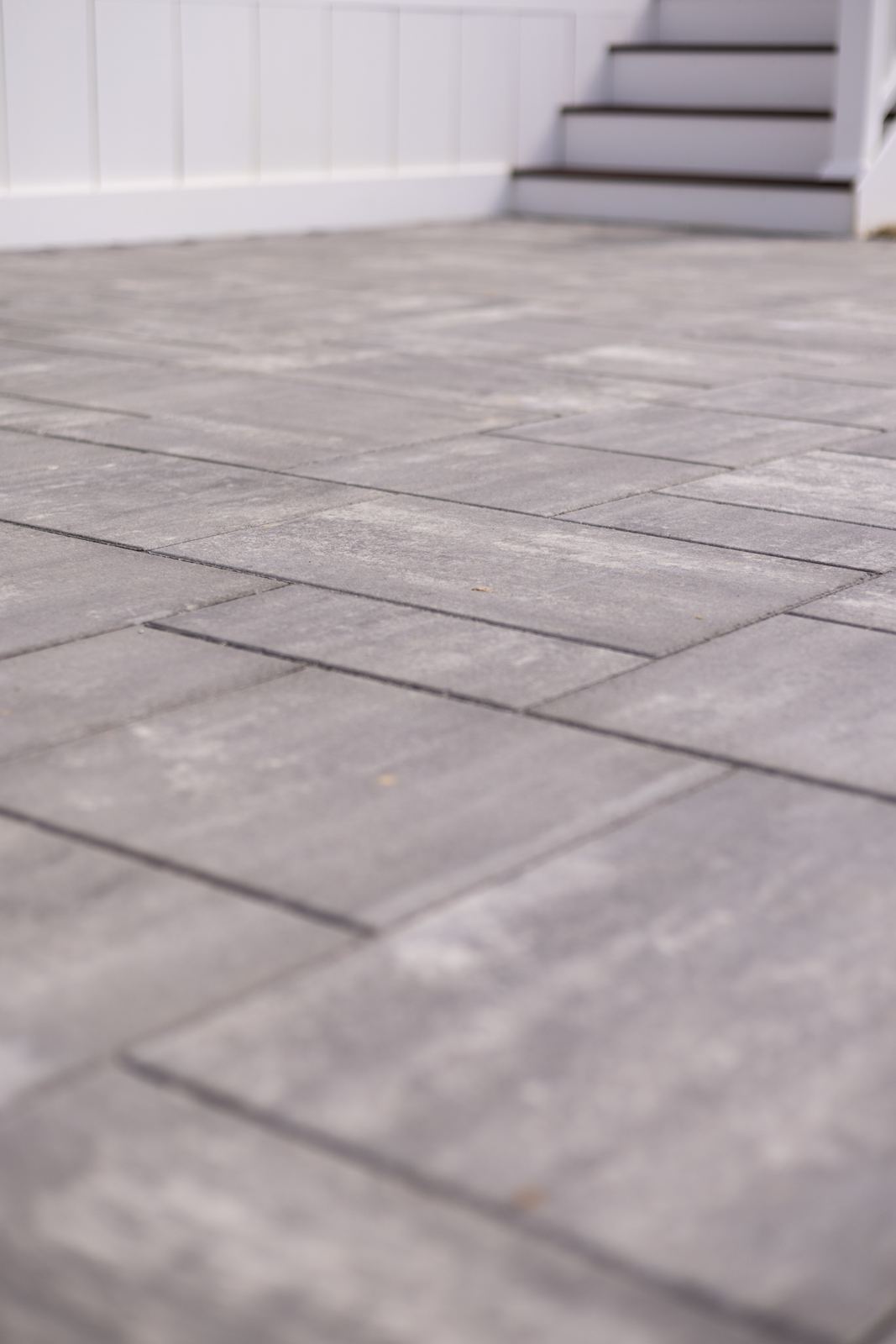 Paver patio and walkway installation in Maryland