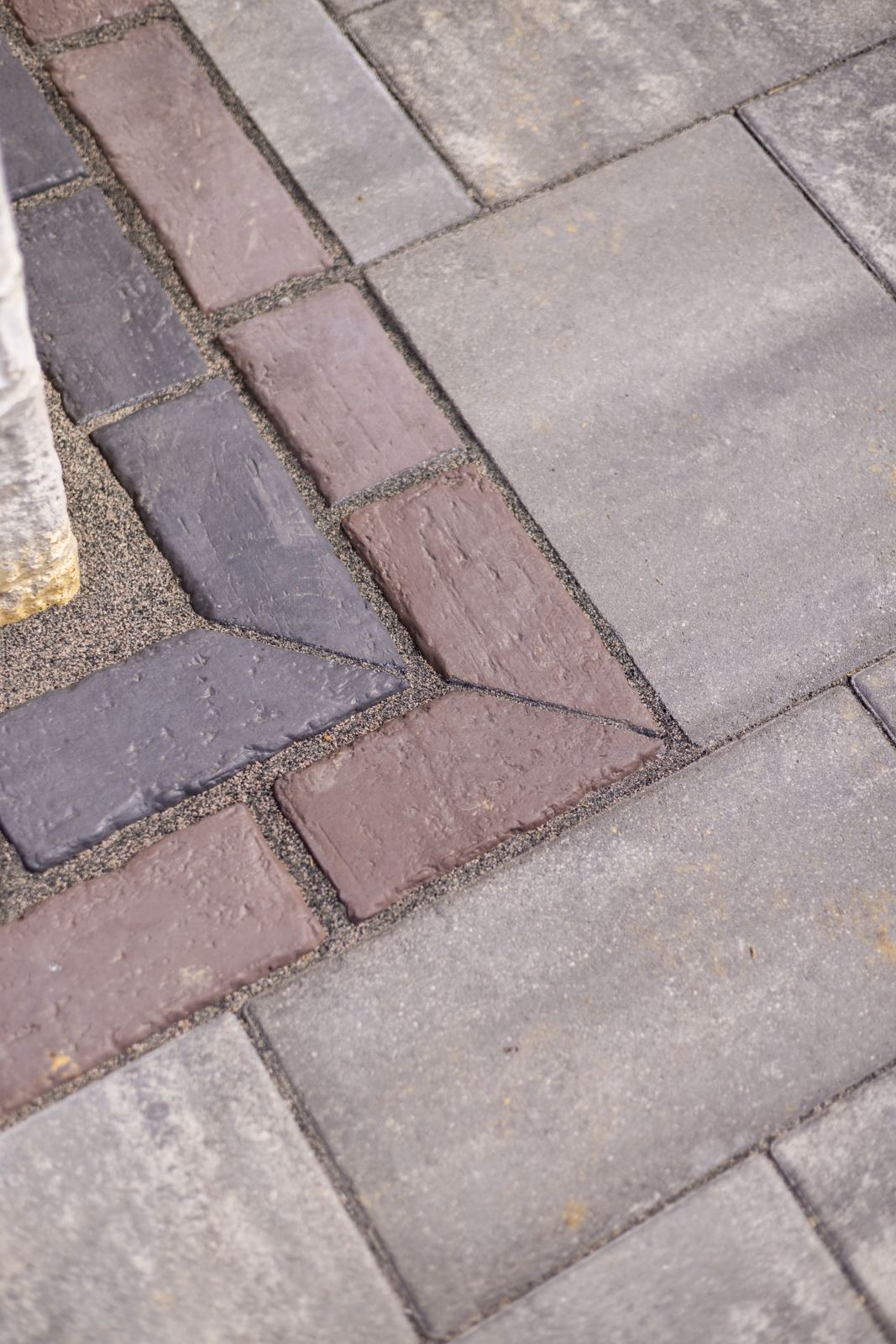 Paver patio and walkway installation in Maryland