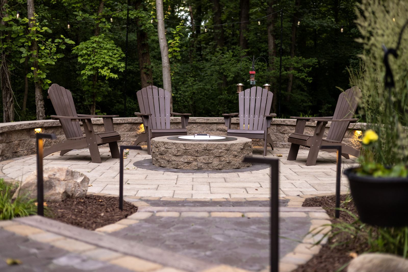 Paver patio and walkway installation in Maryland