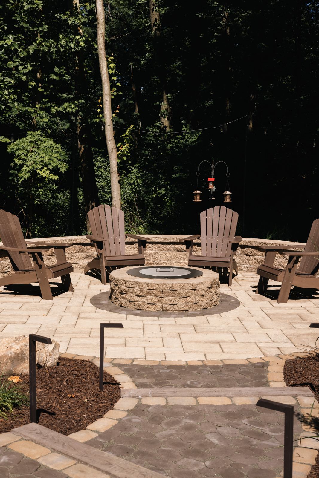 Paver patio and walkway installation in Maryland