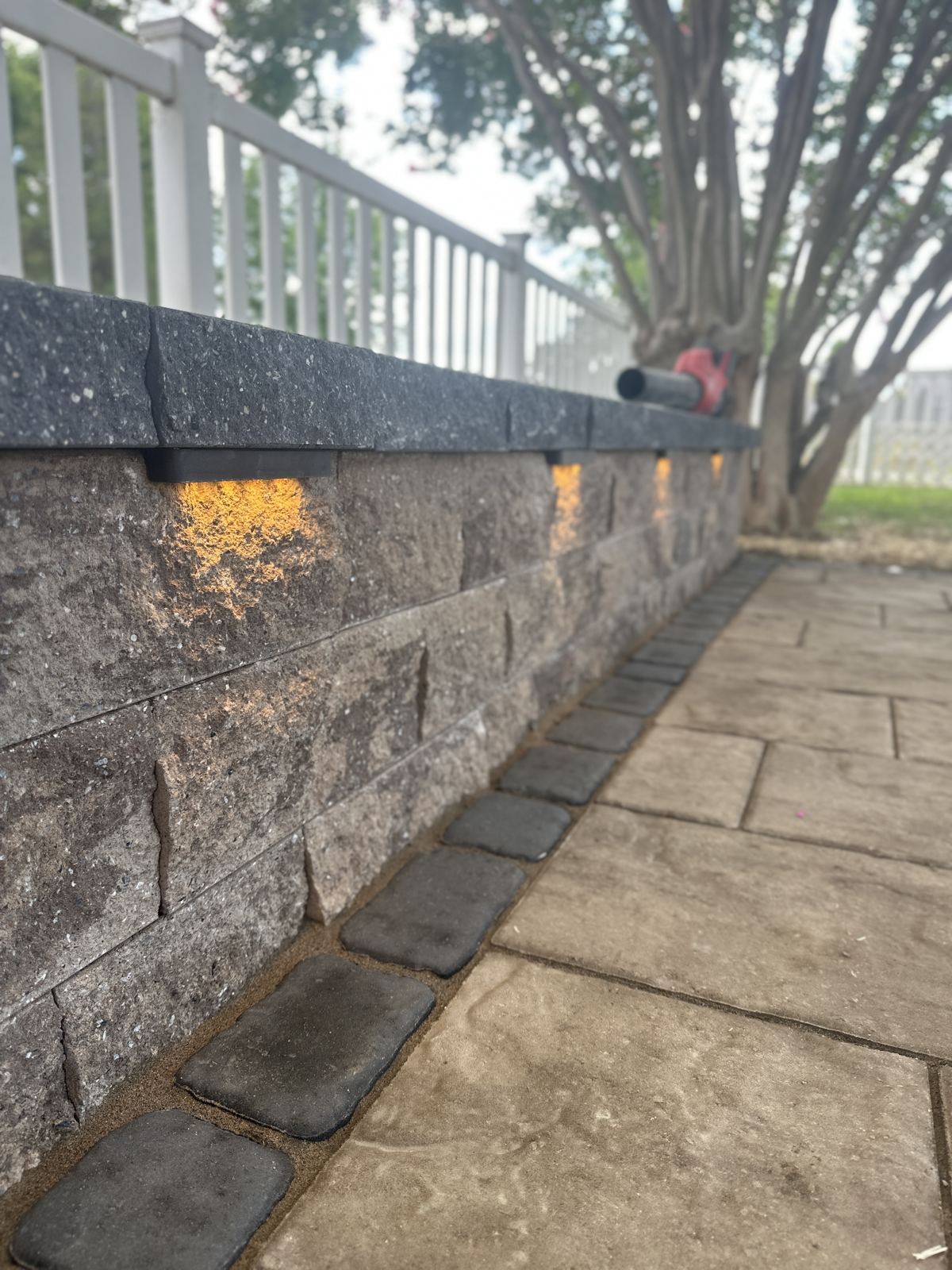Paver patio and walkway installation in Maryland