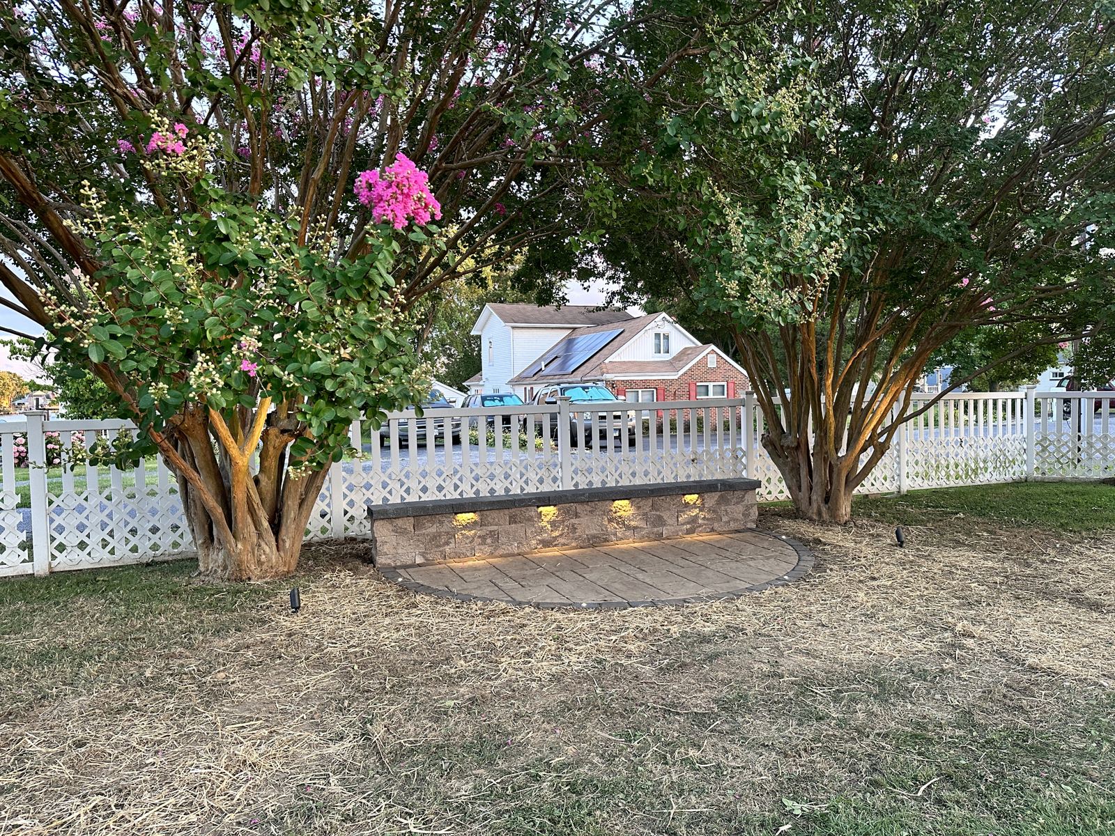 Paver patio and walkway installation in Maryland