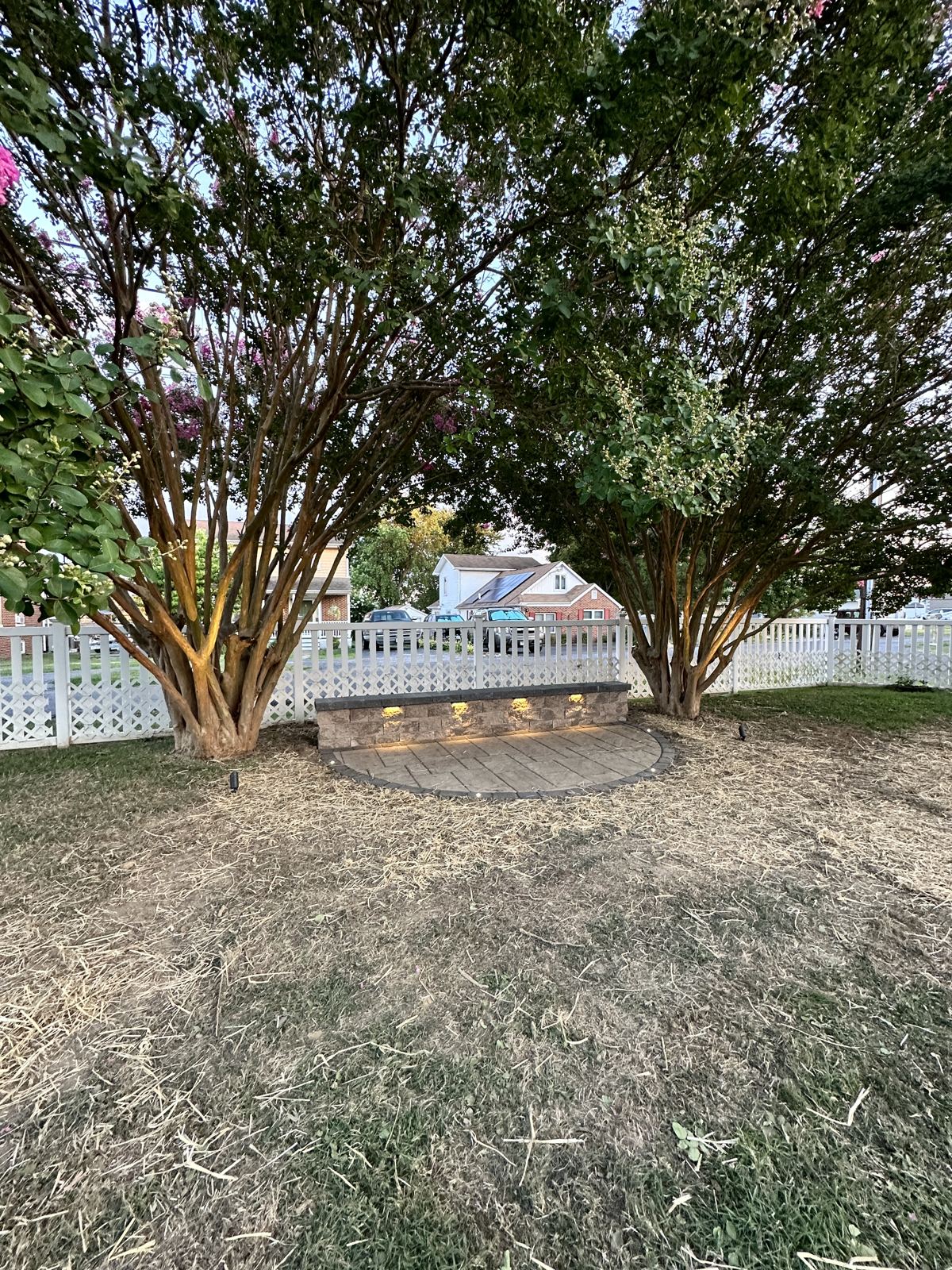 Paver patio and walkway installation in Maryland